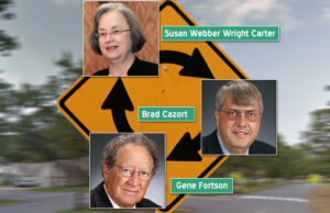 The brakes are hit on a Pleasant Valley roundabout after a two-year journey.