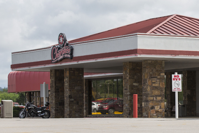 The Cherokee Casino in Roland, Oklahoma, is transforming itself with an $80 million 170,000-SF upgrade. | (Photo by Beth Hall)