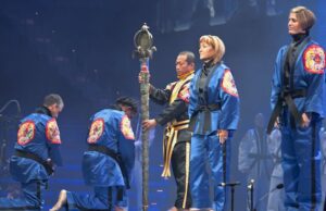 A scene from the&nbsp;American Taekwondo Association's "Strong World Ceremony" in 2012 in Little Rock.