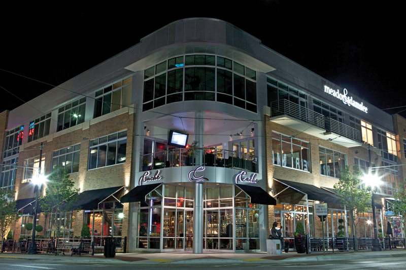 Cache Restaurant in the Arcade Building