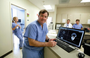 Dr. C. Lowry Barnes will continue to see patients at his orthopedic practices in Little Rock. | (Photo by Michael Pirnique)