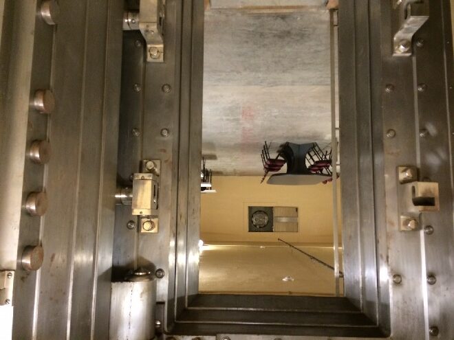 The Vault internal incubator for Noble Impact entrepreneurship students at eStem High School opened for the 2014-15 academic year.