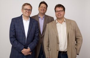 Chris, left, Jay and Ross Cranford have formed Cranford Co., a new advertising agency to be located in downtown Little Rock.