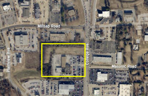 College Marketplace will be located on N. College Ave. in Fayetteville, just south of the Fulbright Expressway.