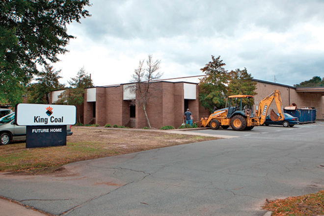 King Coal LLC in Little Rock faced a search-and-seizure warrant. | (Photo by Michael Pirnique)