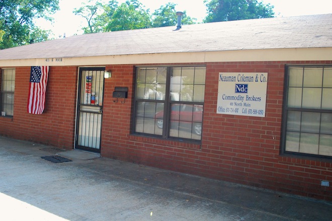 The Brinkley headquarters of Turner Grain Merchandising Inc. and its related companies.