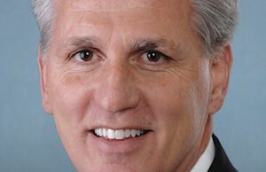 U.S. House Majority Leader Kevin McCarthy is in Arkansas to campaign for Republican candidates including French Hill and Bruce Westerman.