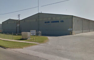 The warehouse at 705 N. Thompson in Springdale, a former storage facility for Allens Inc.