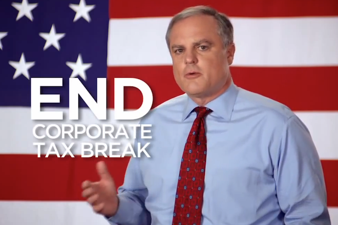 Ads by Mark Pryor and Tom Cotton.