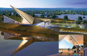 The U.S. Marshals Museum was designed by Polk Stanley Wilcox Architects of Little Rock and Cambridge Seven Associates of Cambridge, Massachusetts. | (artist renderings)