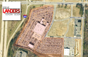 Properties including the Landers Toyota Scion dealership and service center on Col. Glenn Road in Little Rock were sold to a Minnesota company for $22.1 million.