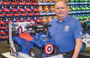 Mel Redman of Redman & Associates in Rogers has a deal to make toys for Walmart stores. | (Photo by Beth Hall)