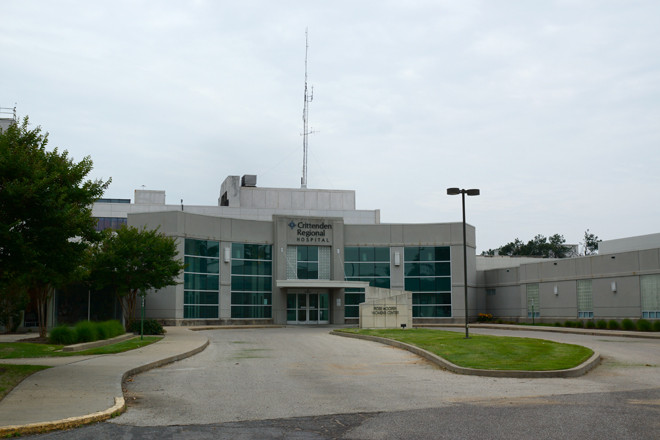 Crittenden Regional Hospital in West Memphis | (Photo by Mark Friedman)