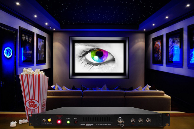 PTI hopes to break into the movies with its Illumina laser projection system.
