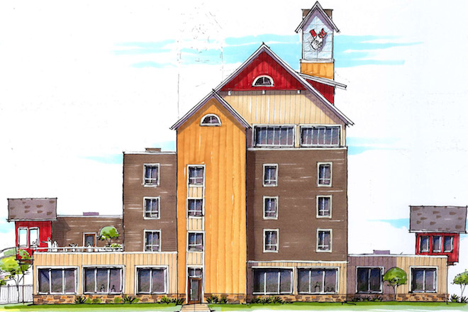 Ronald McDonald Charities of Arkansas will announce Thursday an $8 million campaign for a new house, shown in a rendering above, in Little Rock.