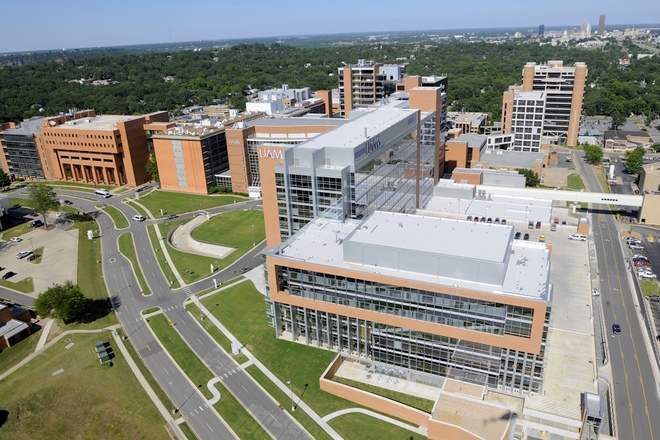 The UAMS campus in Little Rock.