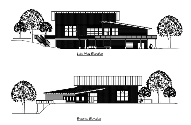 An artist's rendering of the Donald W. Reynolds Activity Center at Camp Aldersgate in Little Rock.