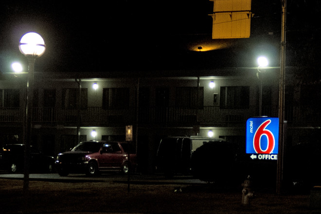 North Little Rock leaders say this Motel 6 at 400 W. 29th St. is leaving the light on for some undesirable activity. | (Photo by Tre Baker)