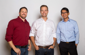 Jason Kohrig, Justin Urso and Jay Castro of ARK Challenge alumni startup Skosay.
