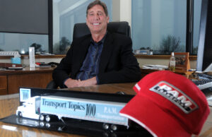 Dan Cushman, president and CEO of PAM Transport, at his office in Tontitown: &ldquo;I have to focus on what we do and do it well.&rdquo;