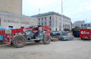 The Robinson Center Music Hall is in the middle of a two-year renovation. Officials say the $68 million overhaul should be completed by November 2016.