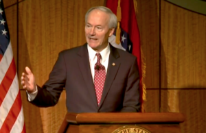 Asa Hutchinson&nbsp;announces support for reauthorizing the "private option," which uses federal funds to purchase private insurance for the poor.