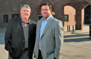 Lex Golden, chairman and CEO of Acme Holding Co., and his son, Alex, president and CEO of Acme&rsquo;s prime asset: Allied Bank.