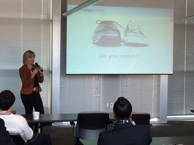 Merger Match co-founder Bridget Farris explains her Little Rock startup at 1 Million Cups from the Little Rock Chamber.