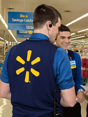 A group of Walmart employees.