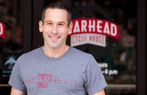 Ted Herget, the owner of Gearhead Outfitters of Jonesboro.