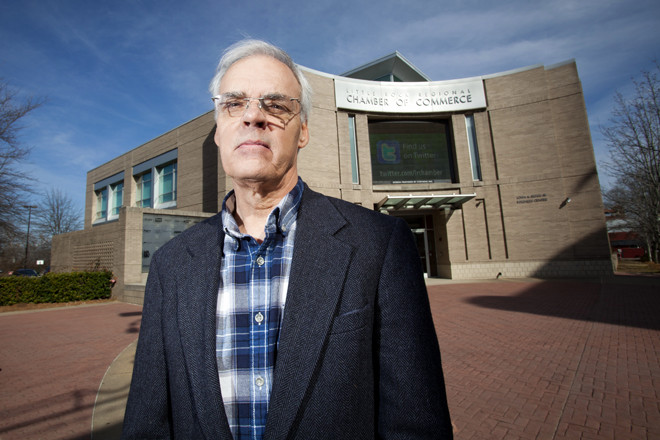 Jim Lynch was one of the plaintiffs in the 2013 lawsuit challenging payments by the cities of Little Rock and North Little Rock to their chambers, saying they violated the state Constitution.