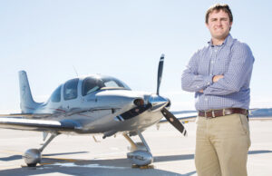 Conway airport Manager Josh Zylks: “We’ve been a lot busier here at the new airport than we were at the old airport.”