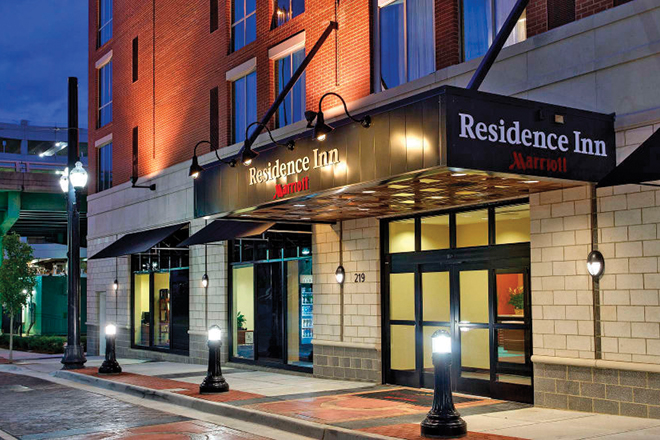 The Residence Inn by Marriott at 219 River Market Ave. in Little Rock.