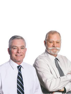 Thomas Hennelly and Jerry Morrow of Crafton Tull in Rogers.