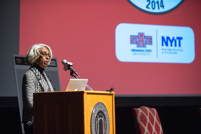 Dr. Barbara Ross-Lee of the&nbsp;New York Institute of Technology.