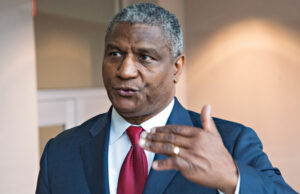 Rodney Slater, former secretary of transportation, gives an interview at the Supply Chain Management Research Center at the UA’s Sam Walton College of Business in Fayetteville.