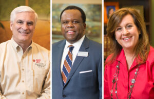 From left: Nick Brown, Darrin Williams and Rhonda McKinnis are just a sampling of Arkansas executives finding support at Vistage.