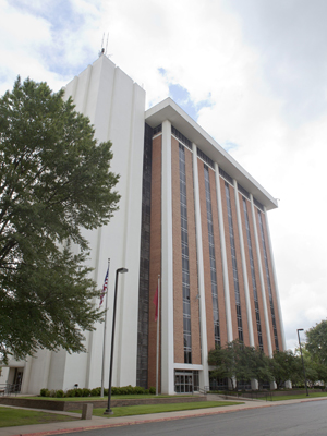 The Arkansas Highway & Transportation Department headquarters in Little Rock.
