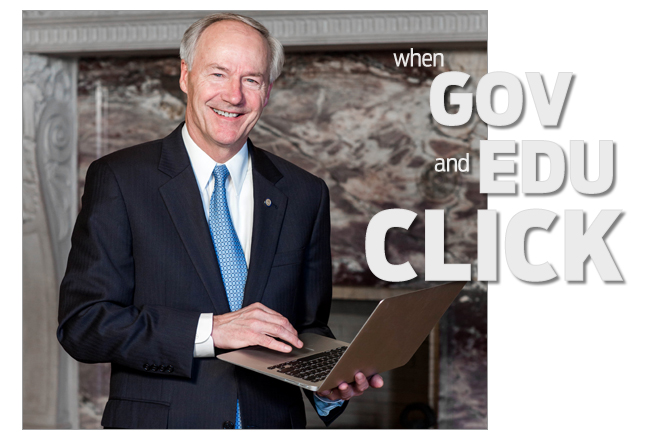 Gov. Asa Hutchinson: &ldquo;It is a skill set that our young people are wanting.&rdquo;