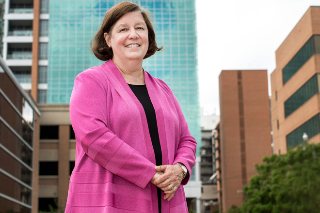 Dr. Nancy Gray is the head of UAMS BioVentures, which does technology licensing and is an incubator for start-up companies that do medical research.