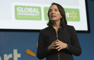Kathleen McLaughlin, senior vice president of Wal-Mart's sustainability division, in 2014.