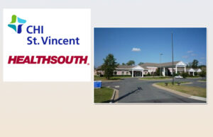 CHI St. Vincent Hot Springs and HealthSouth Corp. will be partners in a rehablitation facility that will be be relocated in 2016 to Higdon Ferry Road in Hot Springs.