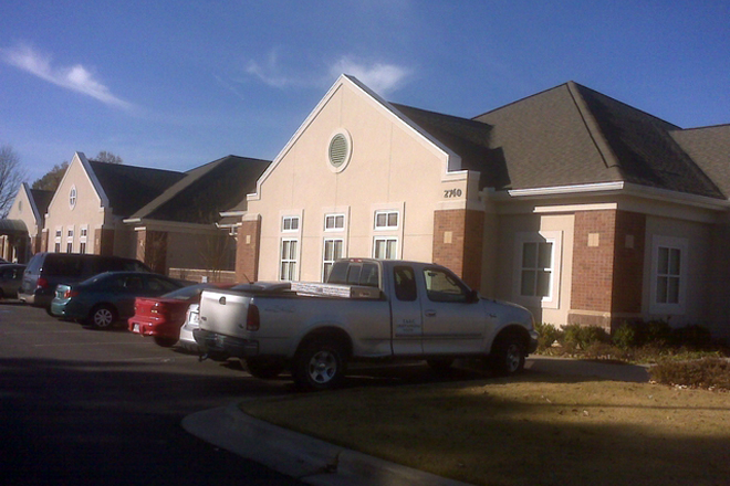 The current facility of Pediatric Plus in Conway.