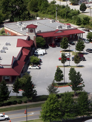 Creekside Plaza on Mall Avenue in Fayetteville.