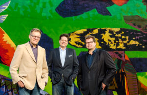 The Cranford brothers, from left, Chris, Jay and Ross, are seeking to maintain their father&rsquo;s legacy a year after founding the advertising agency Cranford Co.&nbsp;