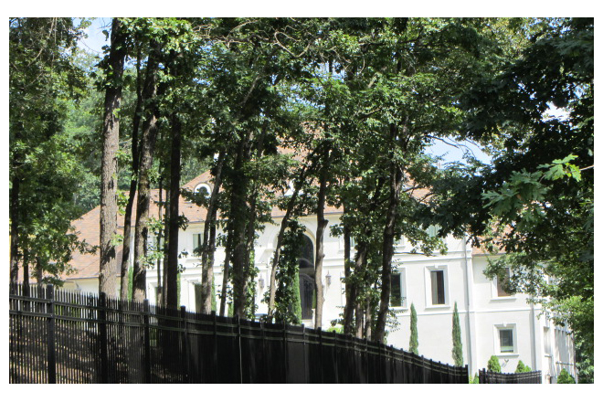 The Rogers mansion in North Little Rock.