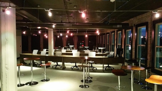 Inside Metova's downtown Conway office.&nbsp;