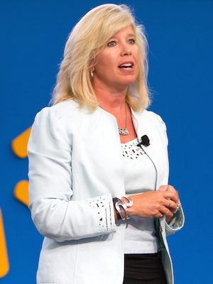 Michelle Gloeckler oversees Wal-Mart's U.S. manufacturing initiative.