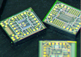 Silicon-carbide chips from Ozark Integrated Circuits.