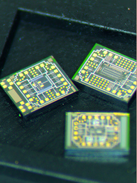 Silicon-carbide chips from Ozark Integrated Circuits.
